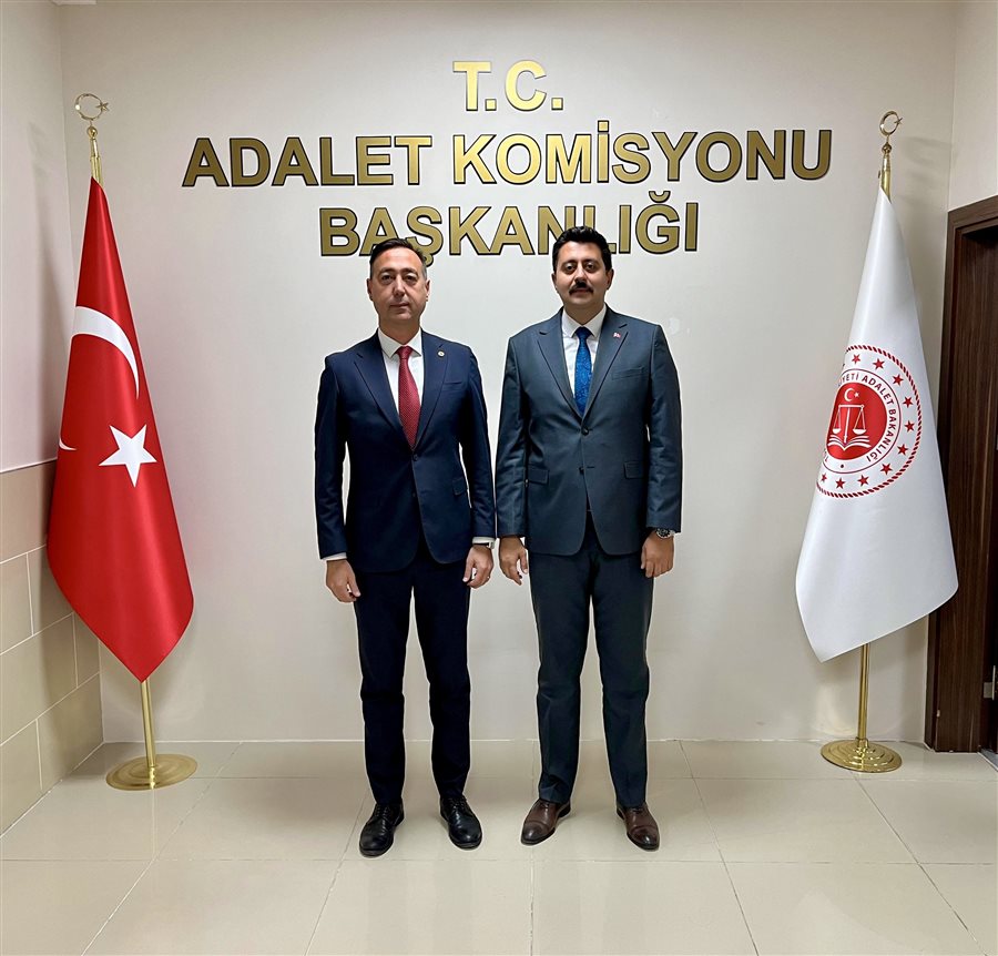 ÇERKEZKÖY ADLİYESİNDE MESLEKİ KONULARA İLİŞKİN GÖRÜŞMELER GERÇEKLEŞTİRİLDİ