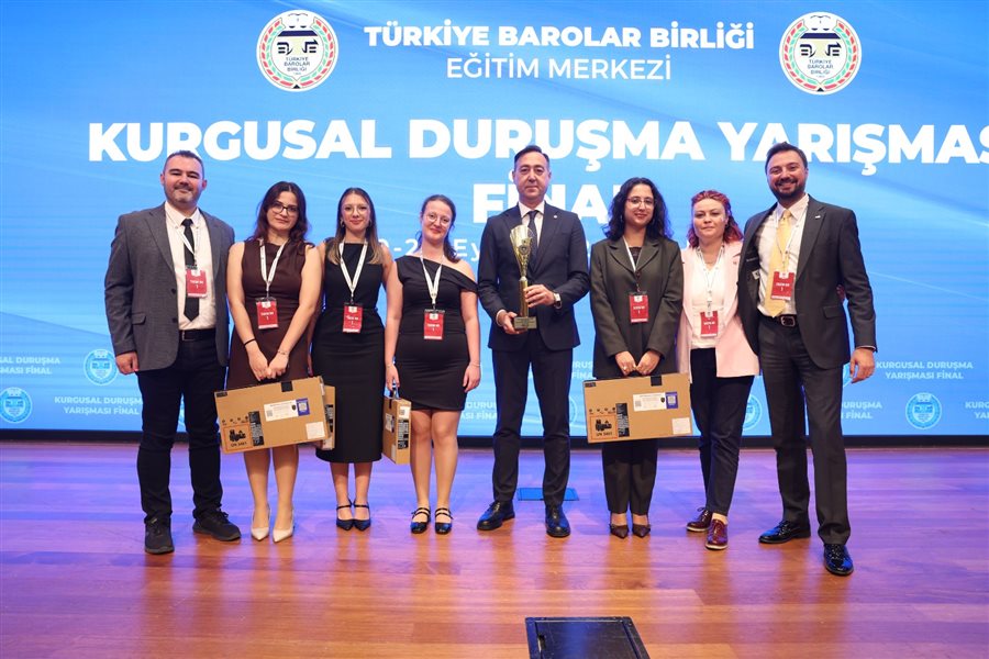TEKİRDAĞ BAROSU TÜRKİYE BİRİNCİSİ